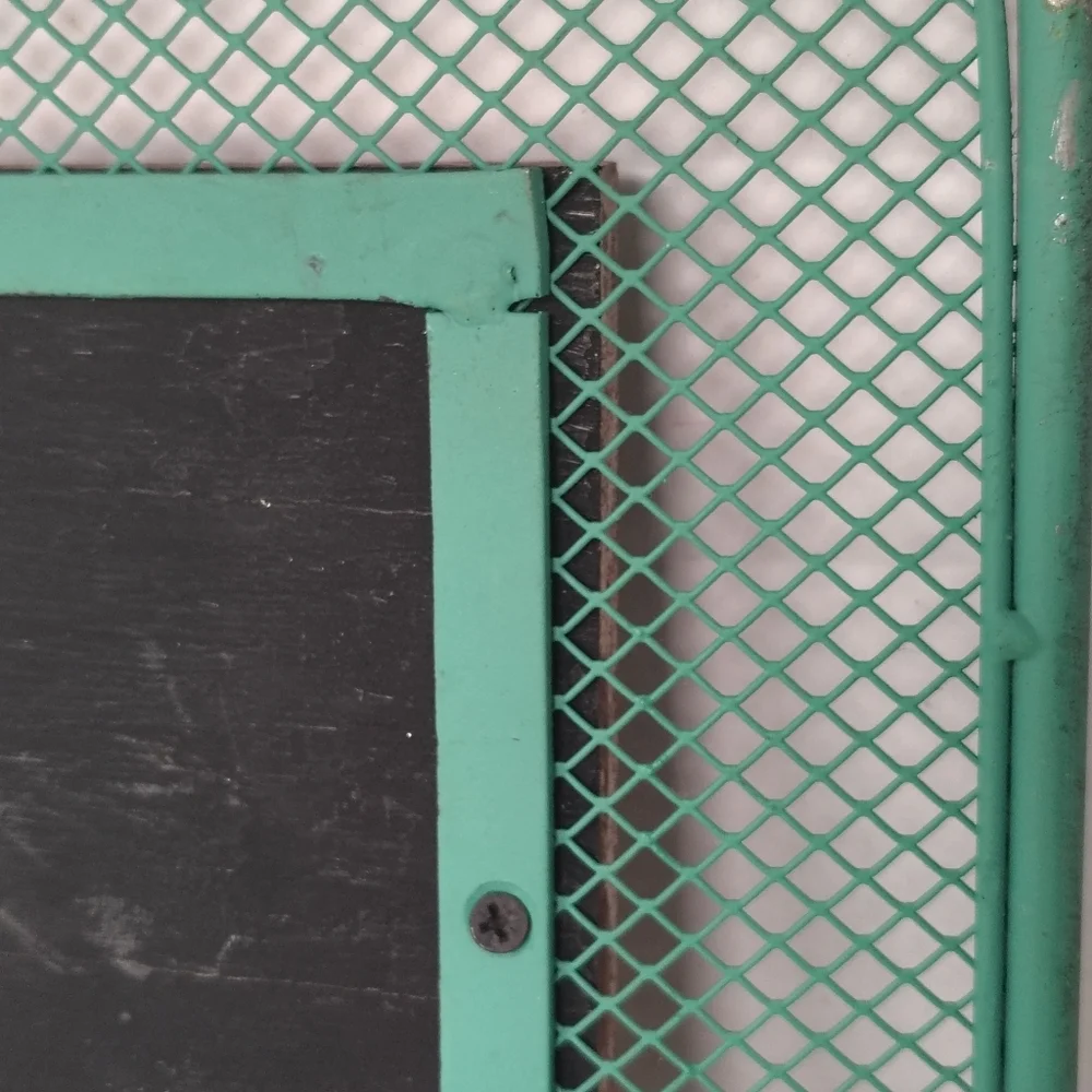 Metal Dog Picture Frame Fence Wood Metal Bone Farmhouse Decor Frame